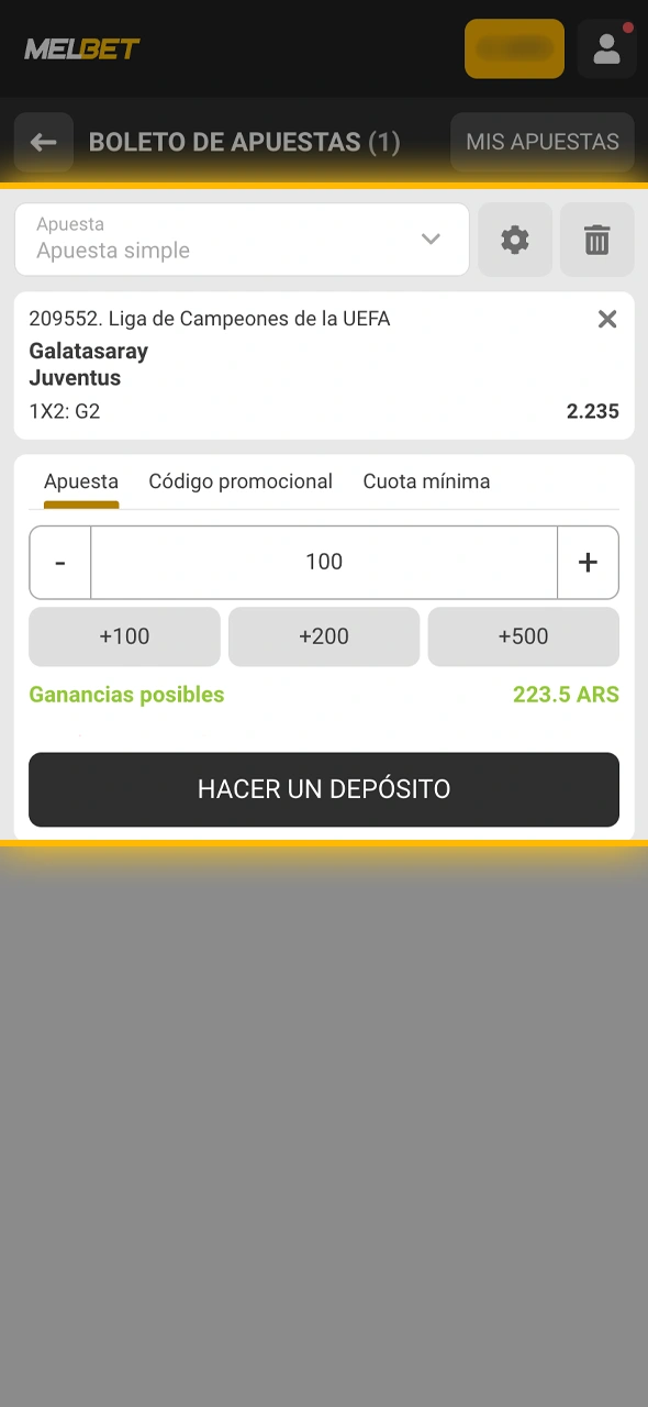Monitorizá tus jugadas en tiempo real dentro de Melbet y decidí si querés cerrar tu apuesta por anticipado.