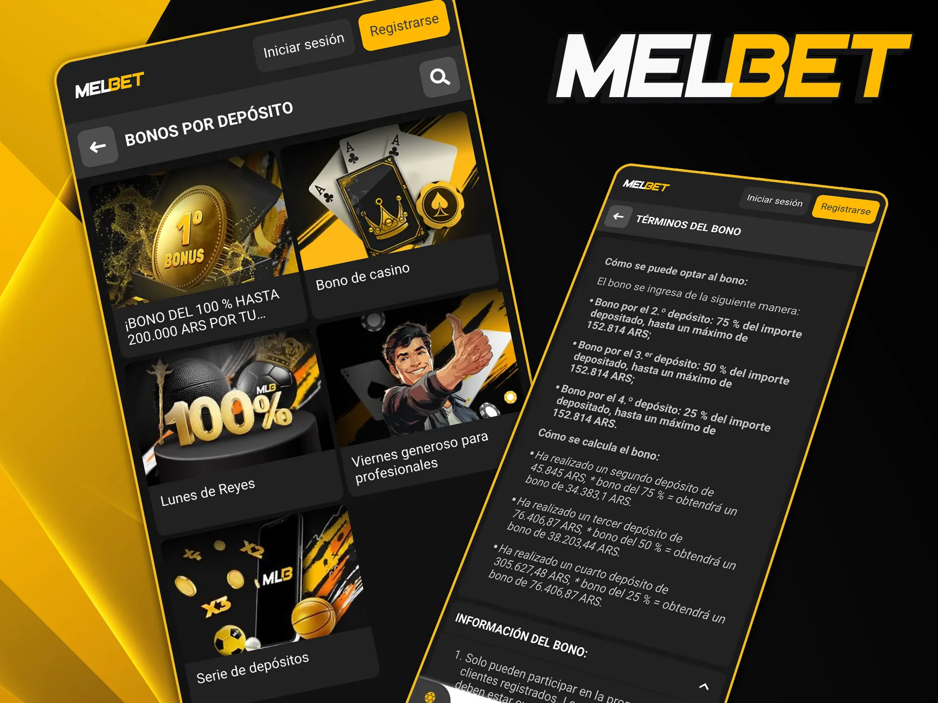 Información sobre las bonificaciones adicionales que Melbet otorga por recargar saldo desde la app.