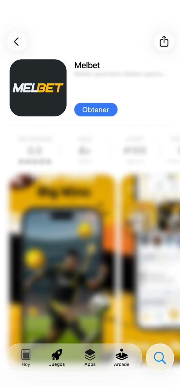 Obtené la versión oficial de Melbet optimizada para el sistema operativo iOS.
