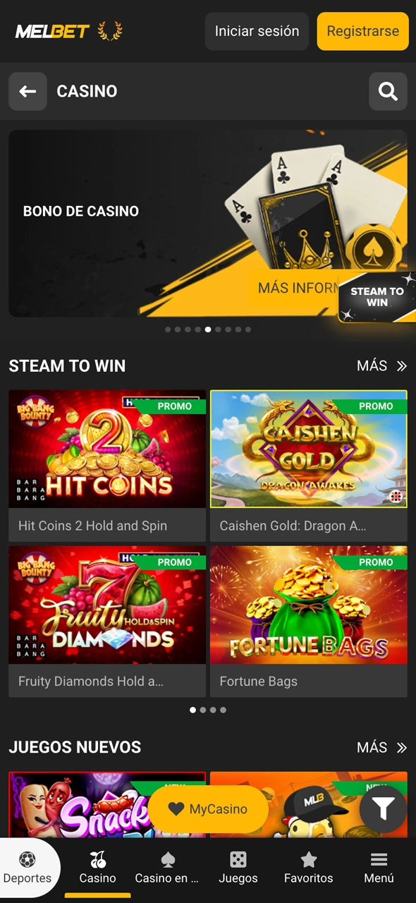 Abrí el navegador oficial en tu iPhone para acceder a la plataforma Melbet.