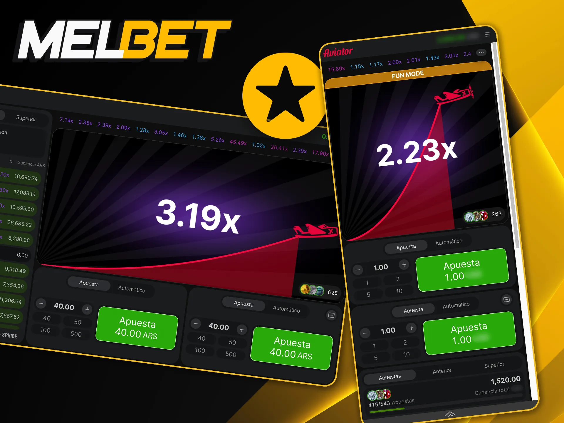 Conocé por qué Melbet es la plataforma más confiable para disfrutar de Aviator en el país.