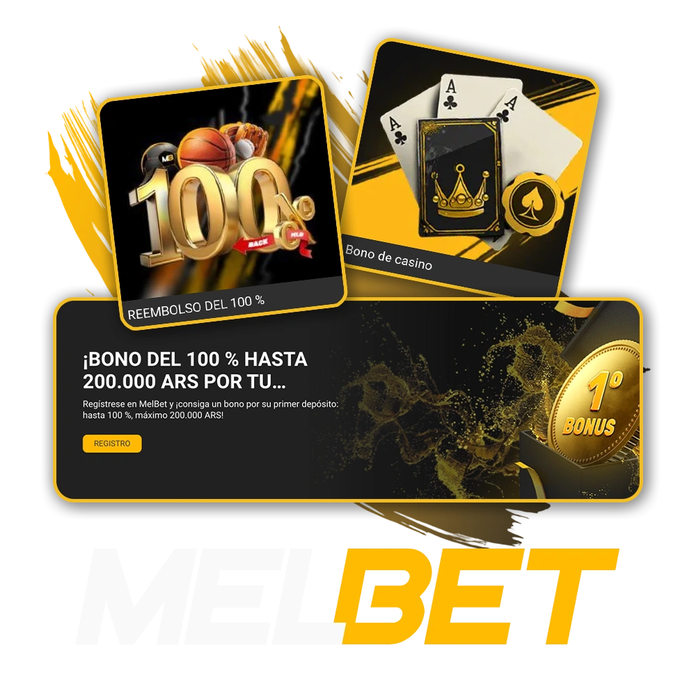 Explorá todas las ofertas, bonos y códigos promocionales vigentes en Melbet.