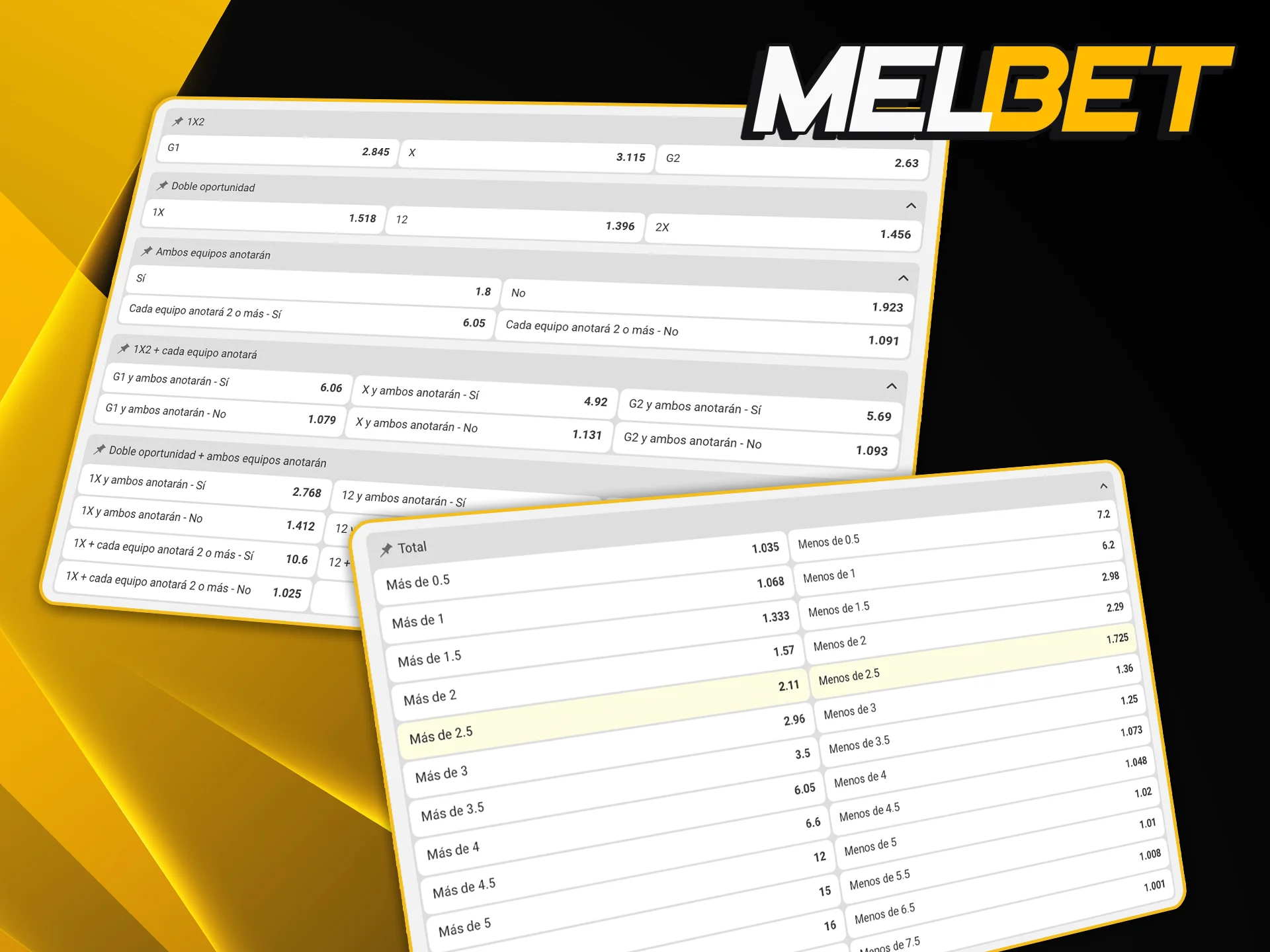 Entendé cómo funcionan los mercados de hándicap, totales y 1X2 antes de confirmar tu cupón en Melbet.