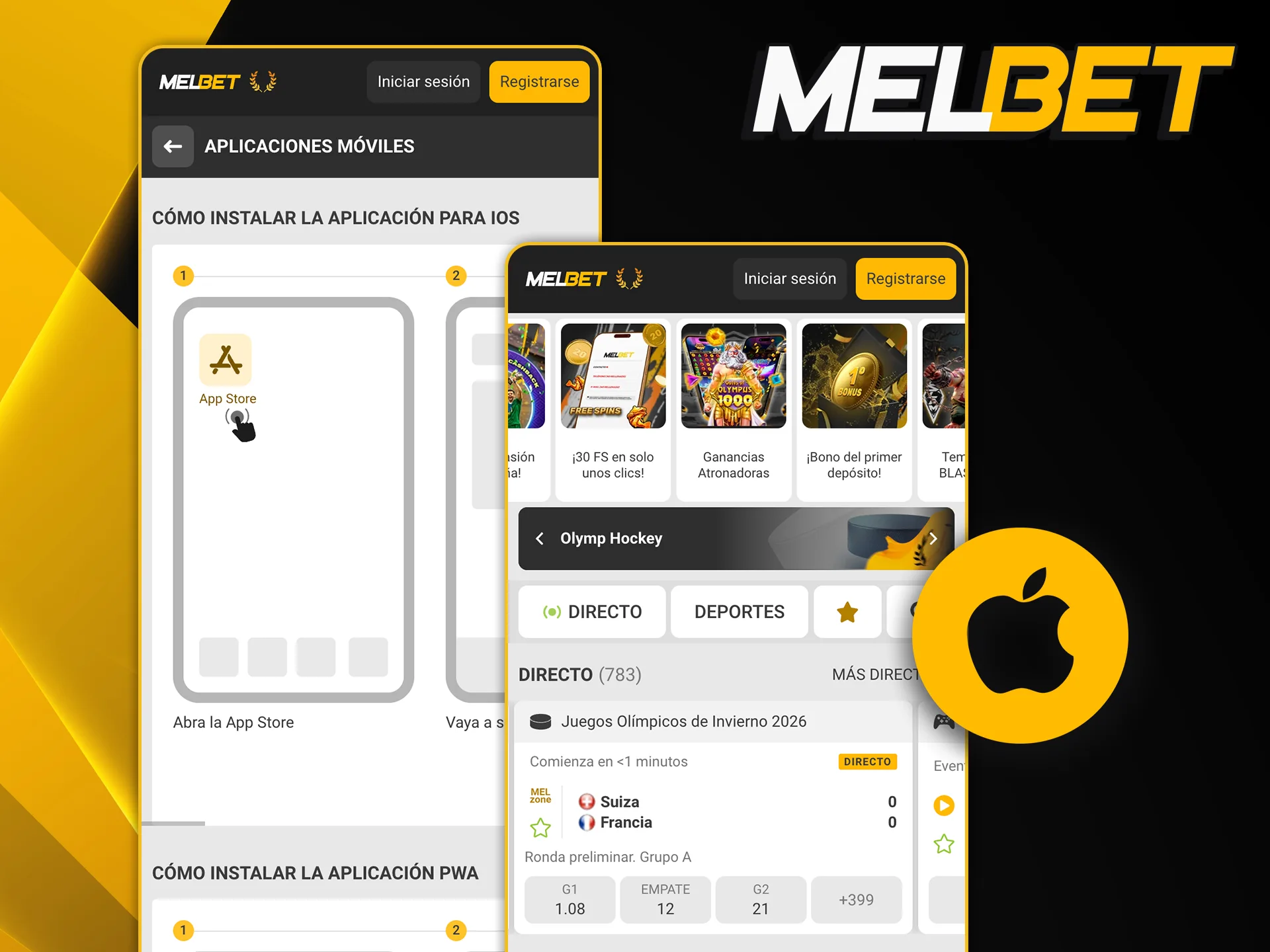 Consultá la lista de dispositivos Apple que soportan la versión más reciente de la app Melbet.