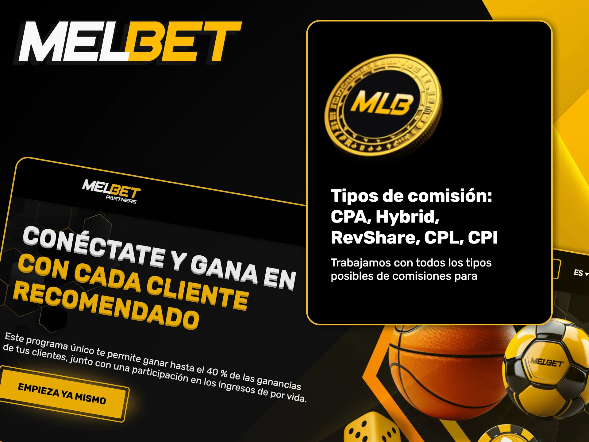 Conocé el sistema de RevShare y los beneficios de promocionar los servicios de apuestas y casino de Melbet.