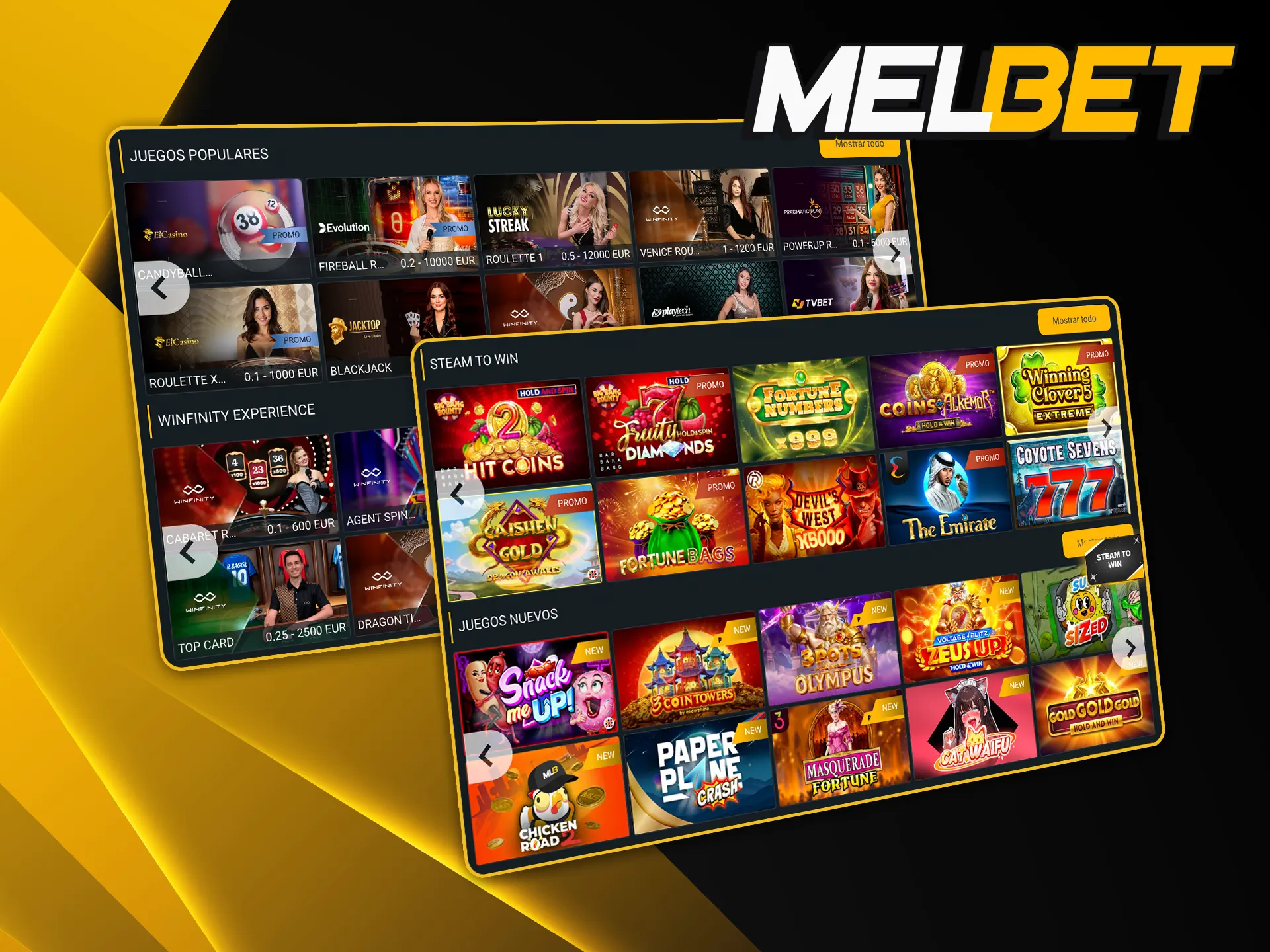 Un vistazo a la diversidad de proveedores y títulos que forman el ecosistema de casino y entretenimiento de Melbet.