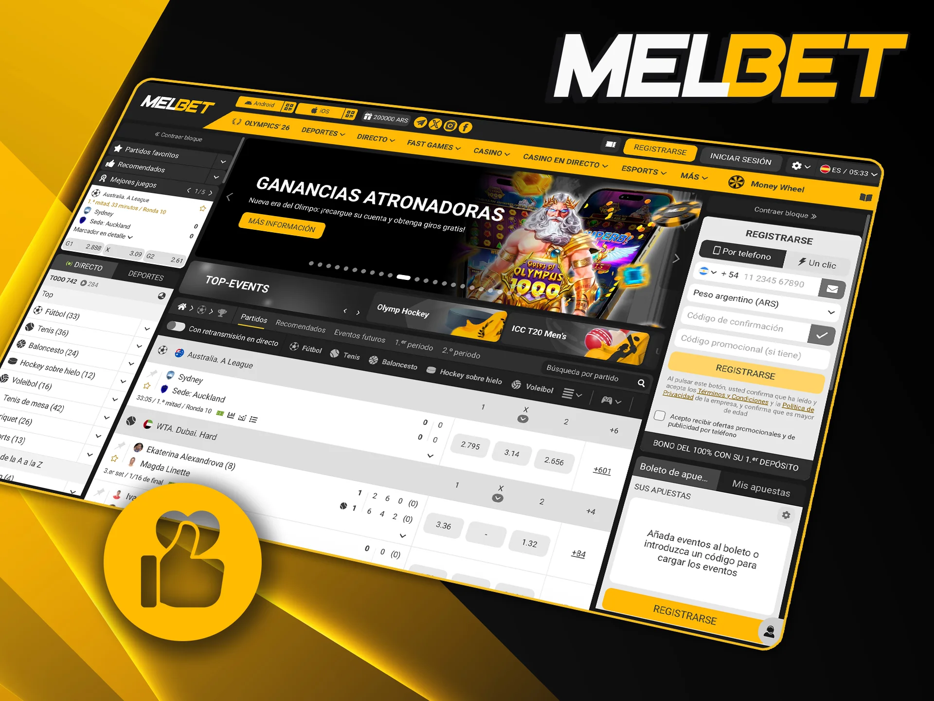 Descubrí los diferenciales de Melbet, desde su interfaz adaptada hasta las cuotas pensadas para el público argentino.